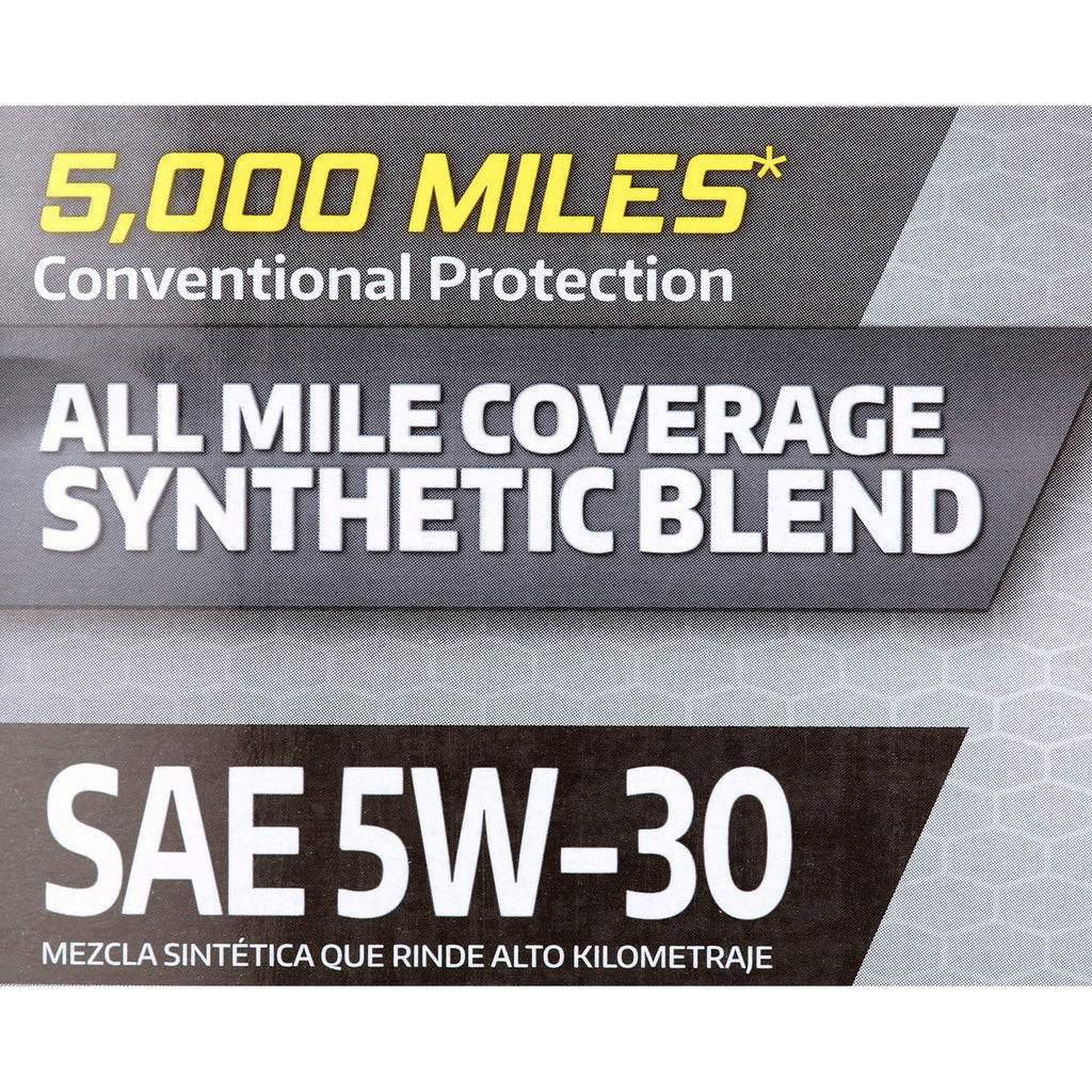 Synthetic Blend Motor Oil SAE 5W-20, 5 Quarts M799