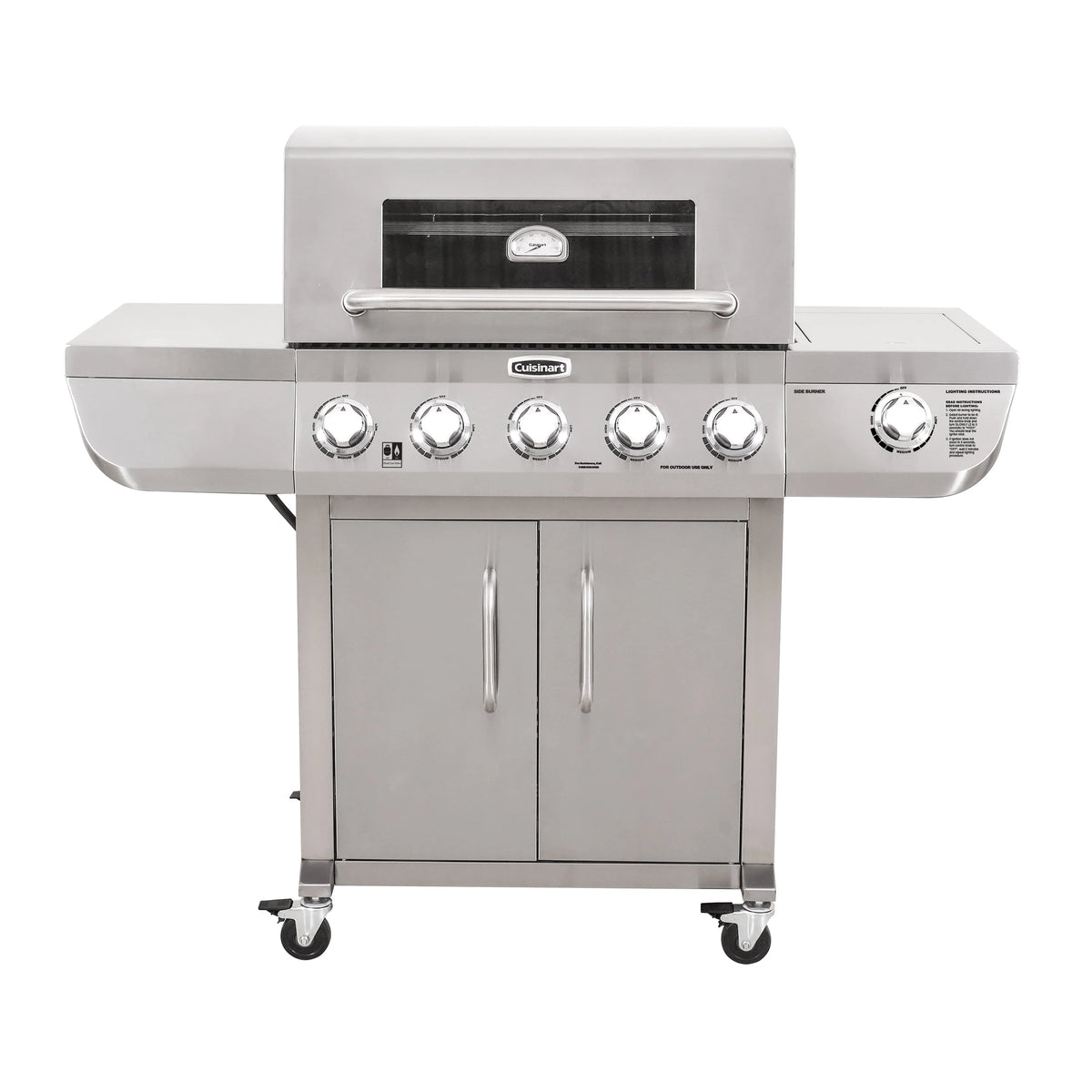 5-Burner Dual Fuel Gas Grill Y326933
