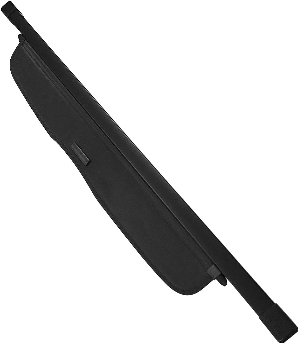 Black Retractable Rear Trunk Security Cover Shade P6430