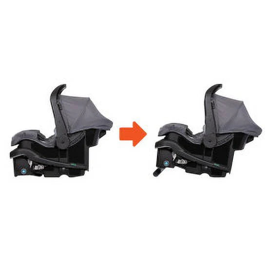 Gray 6-in-1 Modular Travel System with Infant Car Seat S936