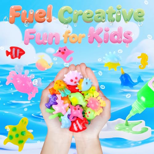 Water Gel DIY Craft Kit with 22 Gels and 22 Molds Q373666