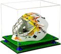 Clear Acrylic Display Case with Navy Blue Risers G16293