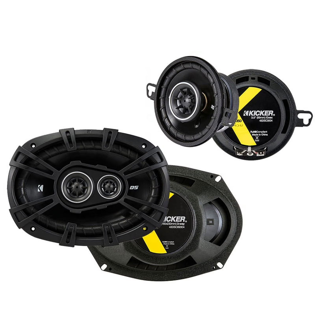 Kicker DSC35 DSC693 Speaker Package I754532