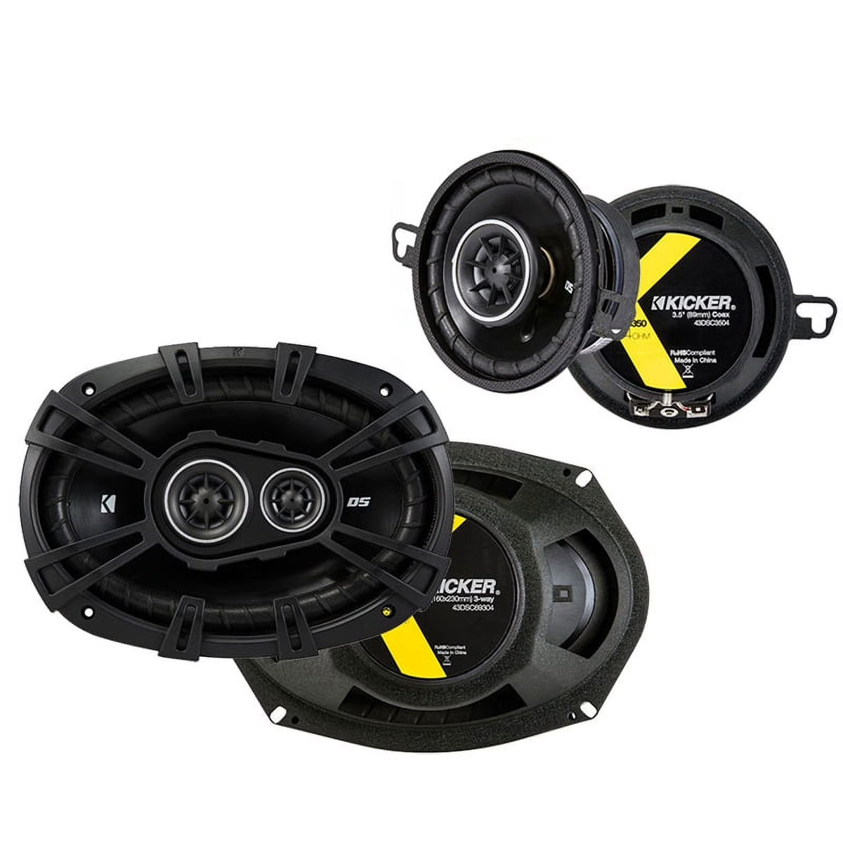 Kicker DSC35 DSC693 Speaker Package I754532