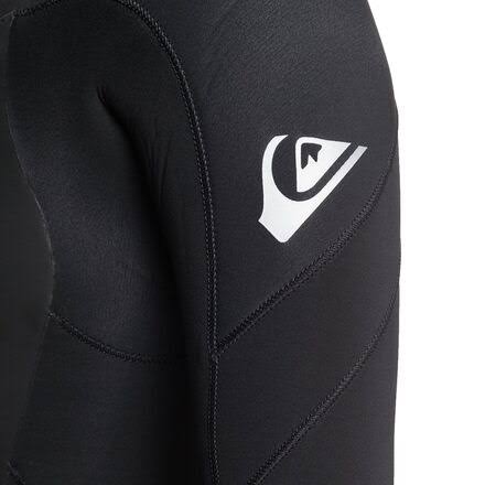 3/2 Back Zip Wetsuit Black Silver Z544525