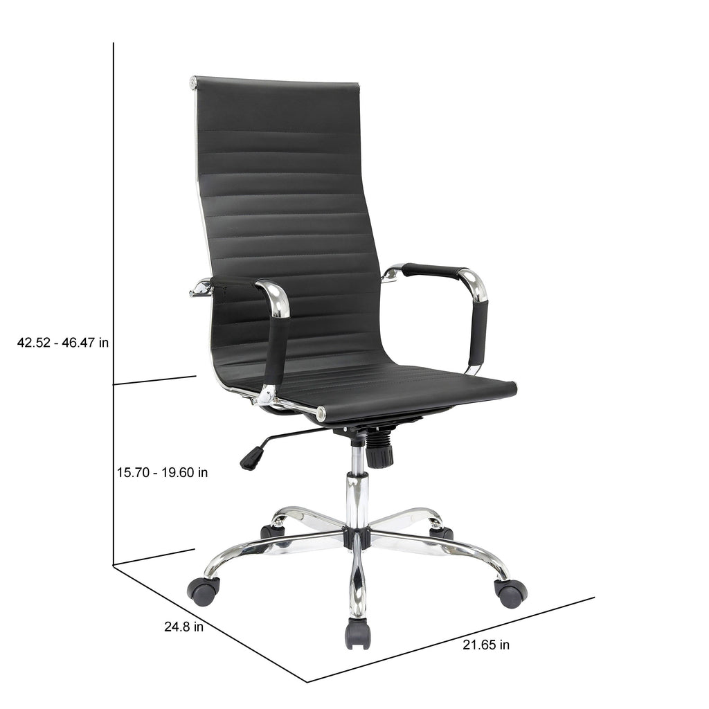 White Office Chair D4391