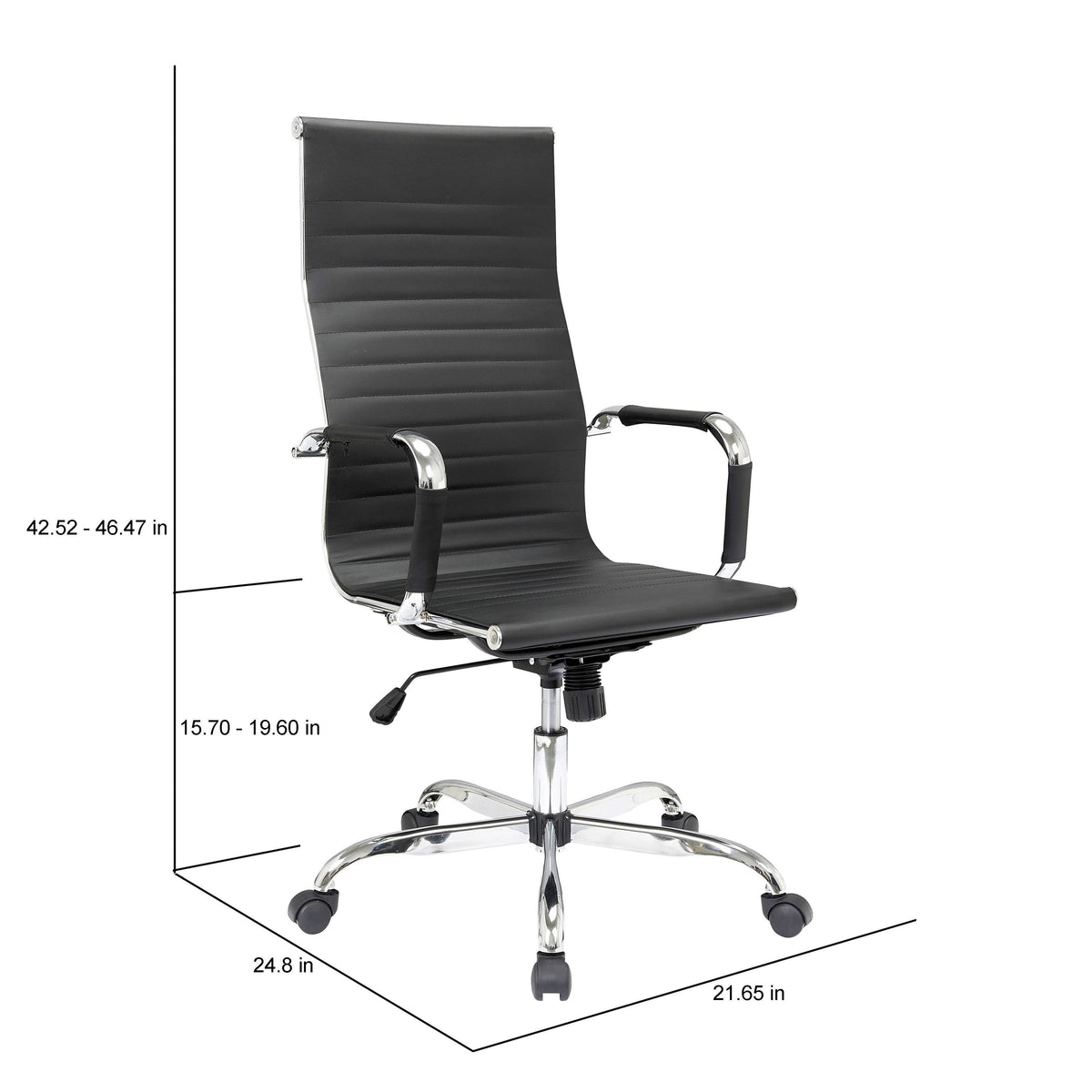 White Office Chair D4391