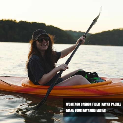 Adjustable Carbon Fiber Kayak Paddle Y2574