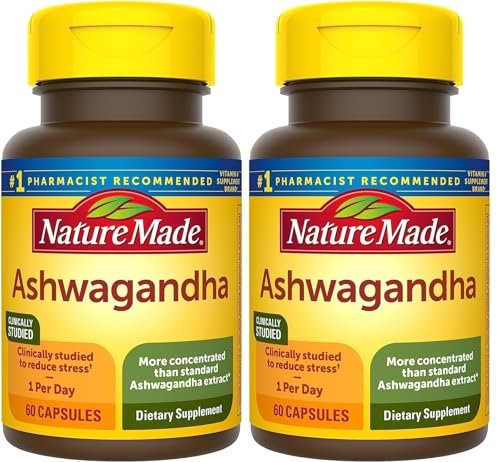 Ashwagandha Capsules 125mg 60 Capsules Pack of 2 M30973