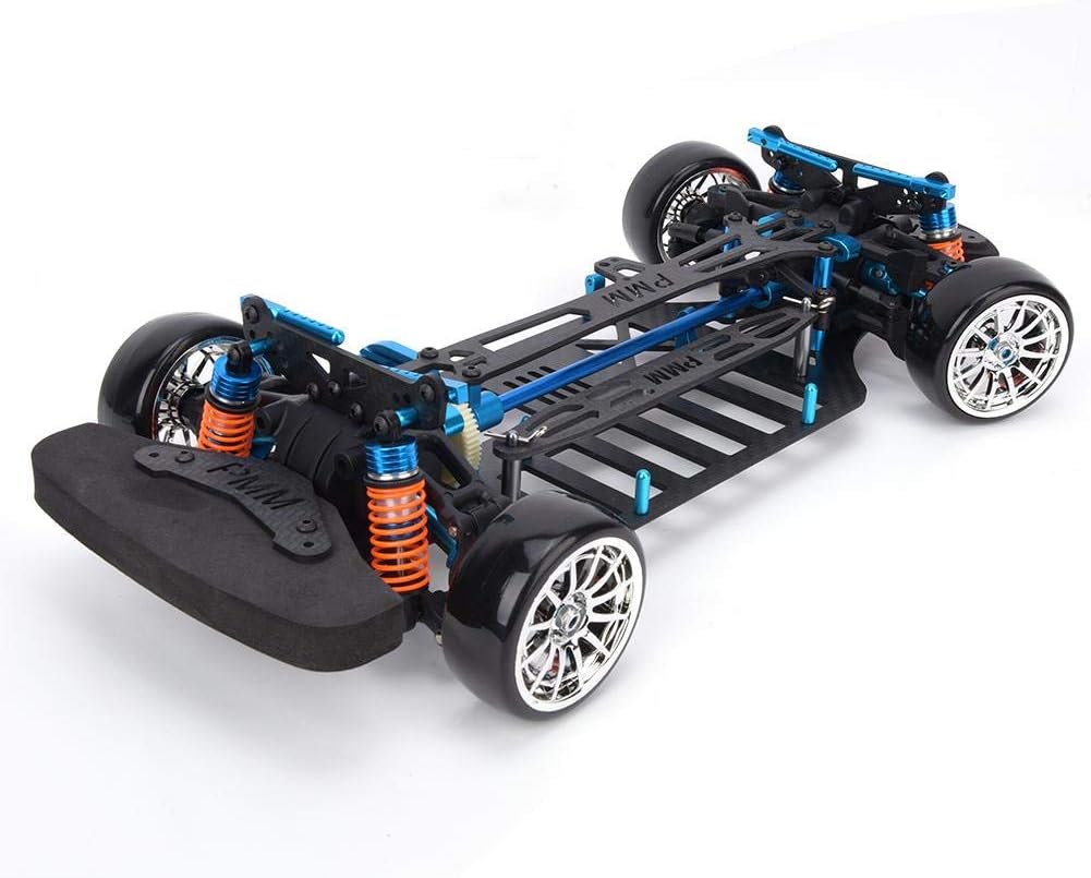 Carbon Fiber Metal 1:10 RC Car Frame Kit W35382