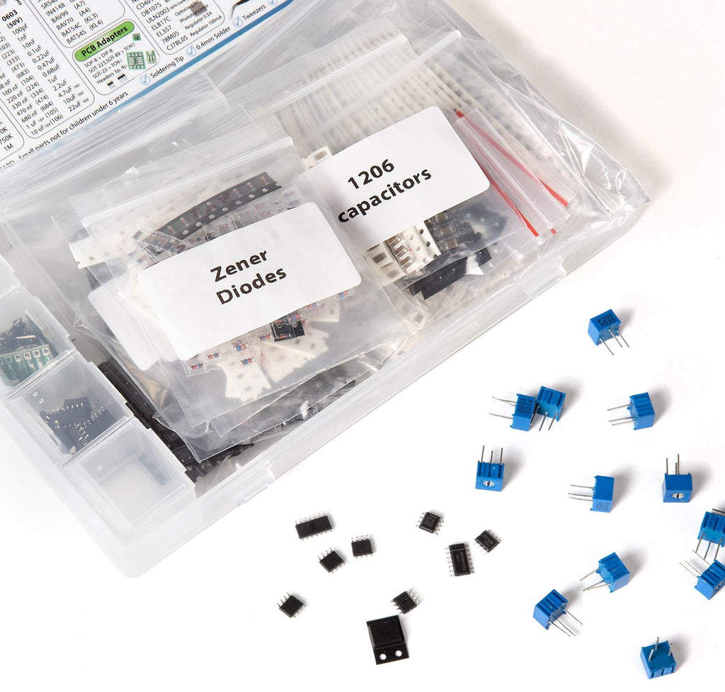 2900 pcs SMD Component Assortment Kit P884