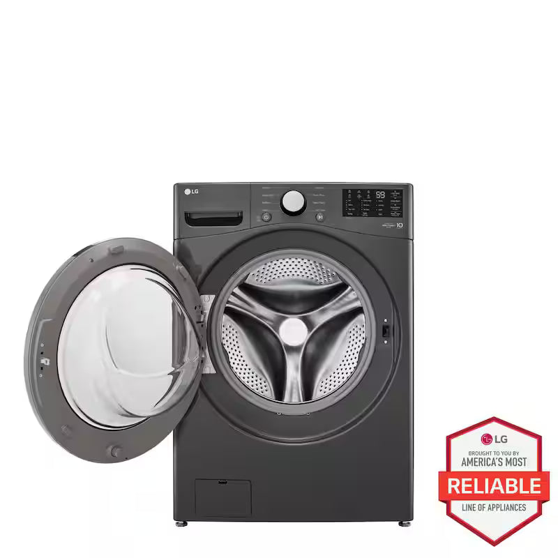 5.0 cu. ft. Stackable Front Load Washer in Middle Black C880800