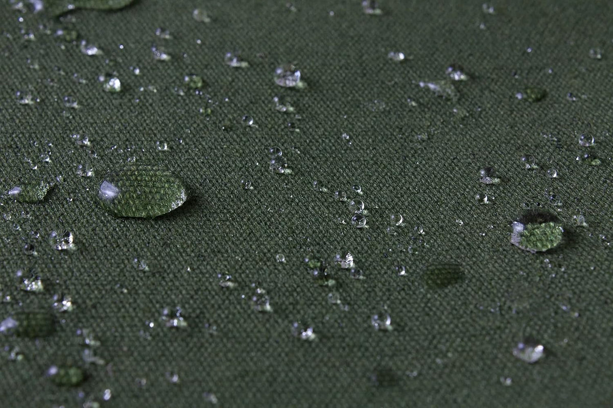 10' x 16' Green Canvas Tarp 12oz Pack of 2 C9414
