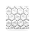 White Hexagon Foam Wall Panels (Case / 48 sq.ft) A52147