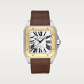 Minimalist Faux Leather Strap Religious Wristwatch D73550