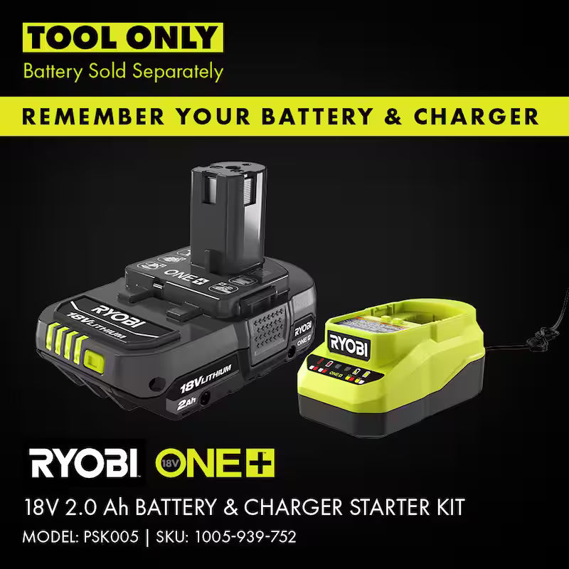 18V Cordless 16-Gauge Finish Nailer Y482