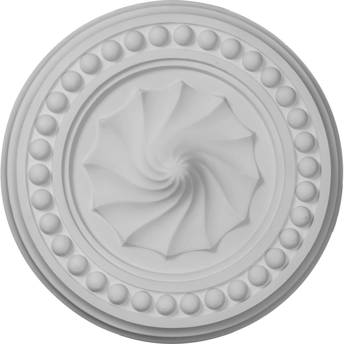 15 3/4x22OD x 2x22P Hand-Painted Golden Oak Ceiling Medallion S688