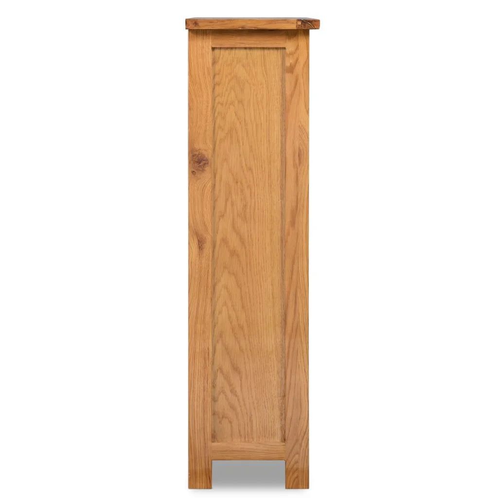 3-Tier Solid Oak Wood Bookcase F4054