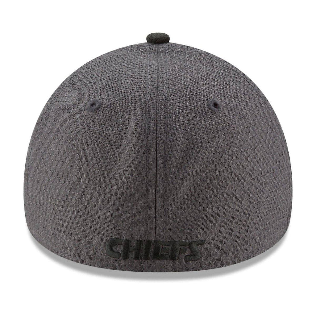 Graphite Kansas City Chiefs 39THIRTY Flex Hat Extra Large E942320