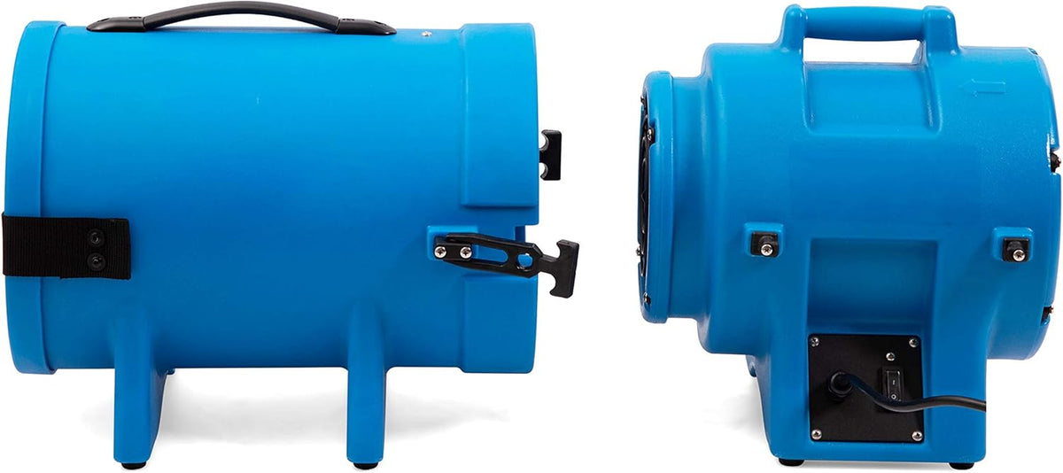 Plastic Compaxial Blower with 25' Ducting and Canister Assembly (8inch) F46736