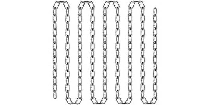 Zinc Plated Grade 30 Proof Coil Chain 0.25 Inch by 100Ft L974932