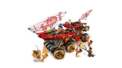 LEGO NINJAGO Land Bounty Toy Truck Building Set with Ninja Minifigures (1,178 Pieces) Q2099