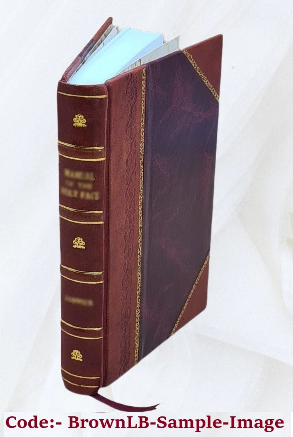 Leather Bound Electronic Drafting Handbook S6668