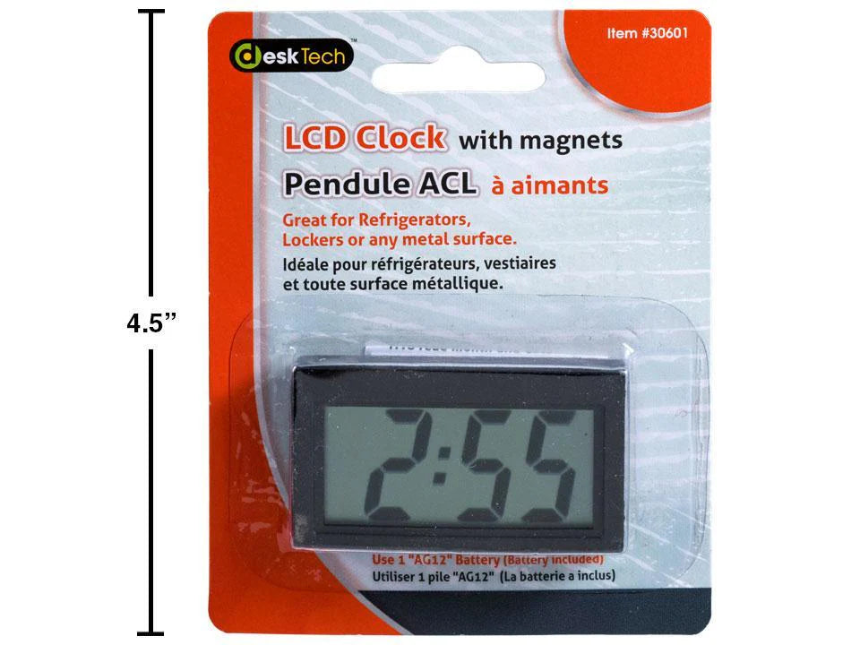 LED Clock with Magnet K672478