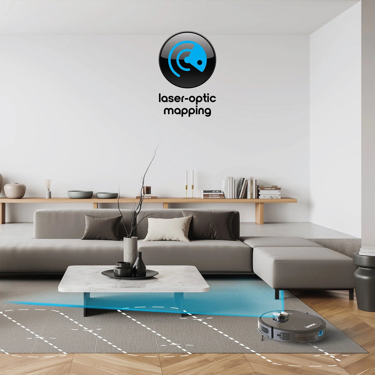 Wi-Fi Laser Mapping Robot Vacuum Cleaner K8069