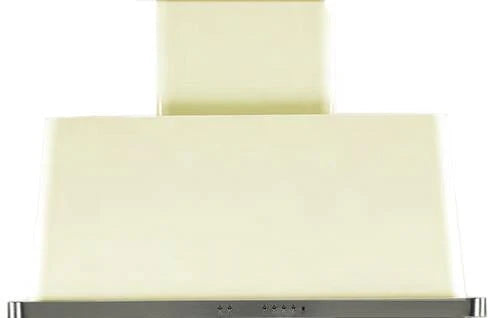40 in. Antique White Wall Mount Range Hood with 600 CFM Blower V77646