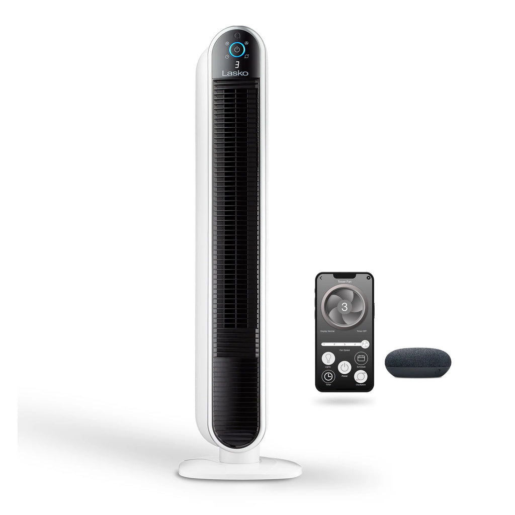 Black Smart Tower Fan G391224