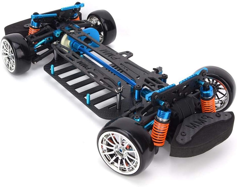 Carbon Fiber Metal 1:10 RC Car Frame Kit W35382