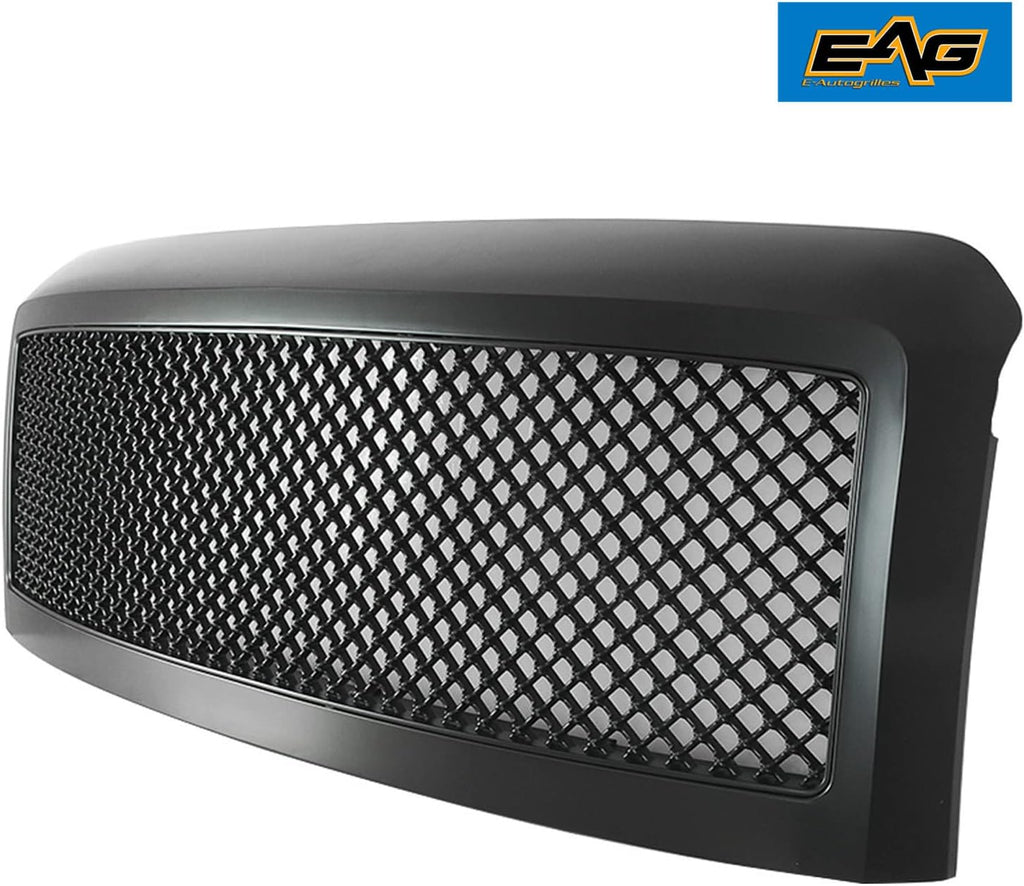 Black Front Hood Upper Mesh Grille R169