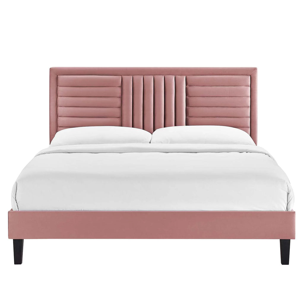 King Platform Bed K45098