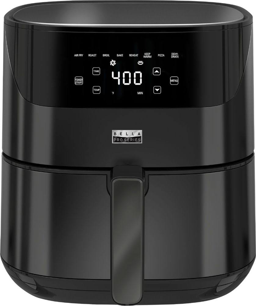 6.3-qt. Touchscreen Air Fryer - Black Stainless Steel M272629