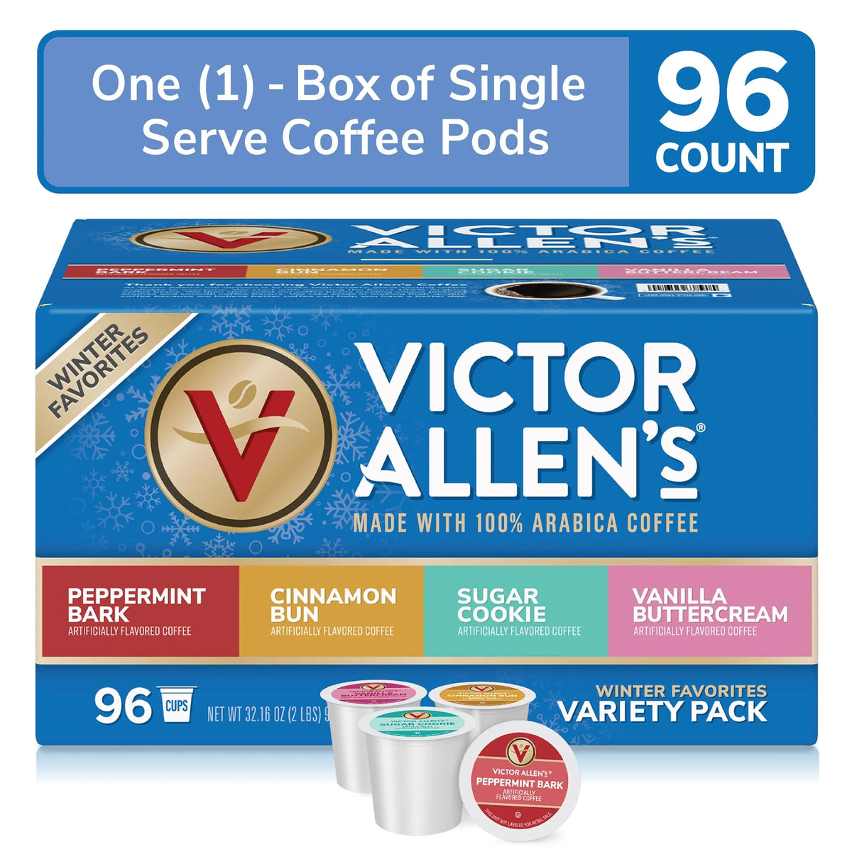 96 Count Single Serve Coffee Pods O755965