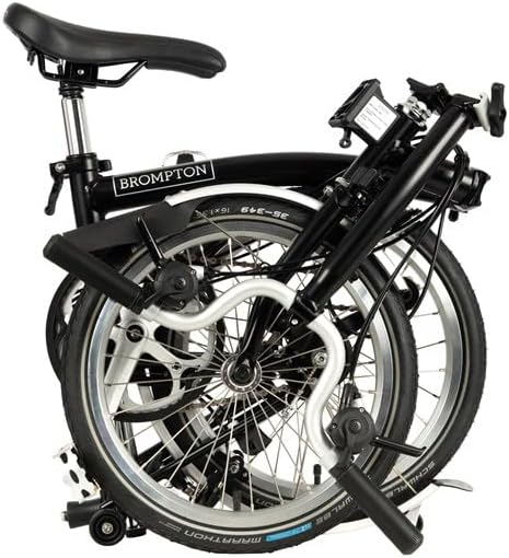 Black 6 Speed Folding Bike D166297