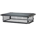 Black Galvanized-Steel Chimney Cap G40798