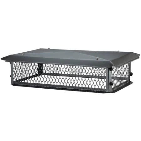 Black Galvanized-Steel Chimney Cap G40798