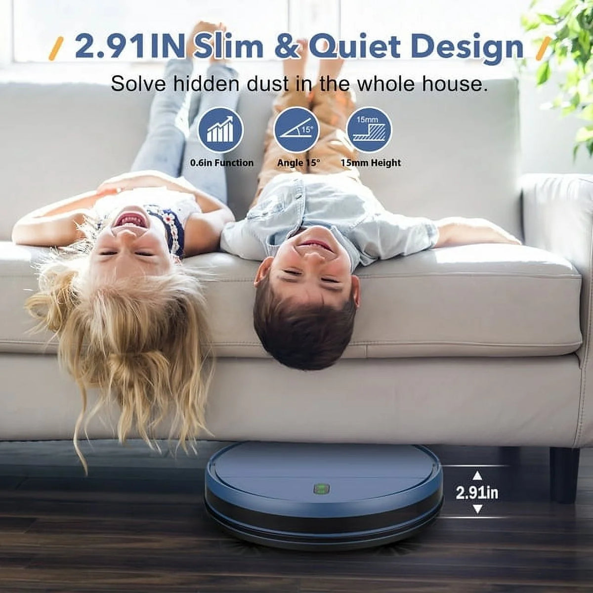 Robot Vacuum and Mop Combo Y680638