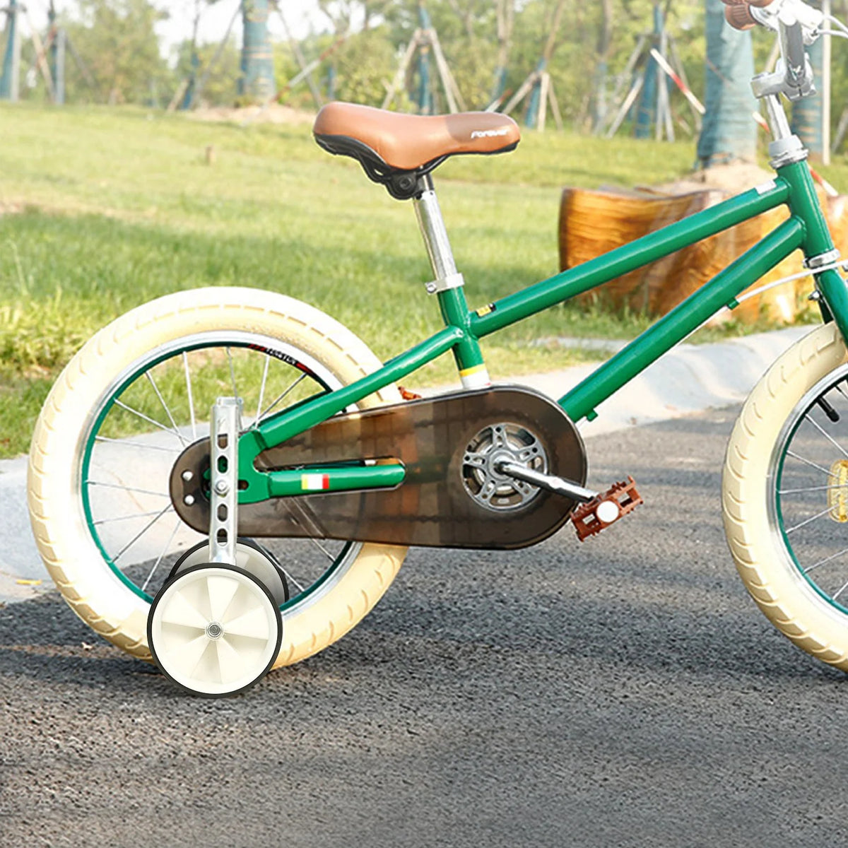 Children Bicycle Training Wheels with Adjustable Stabilizer Kit for 12"-20" Bike J24685