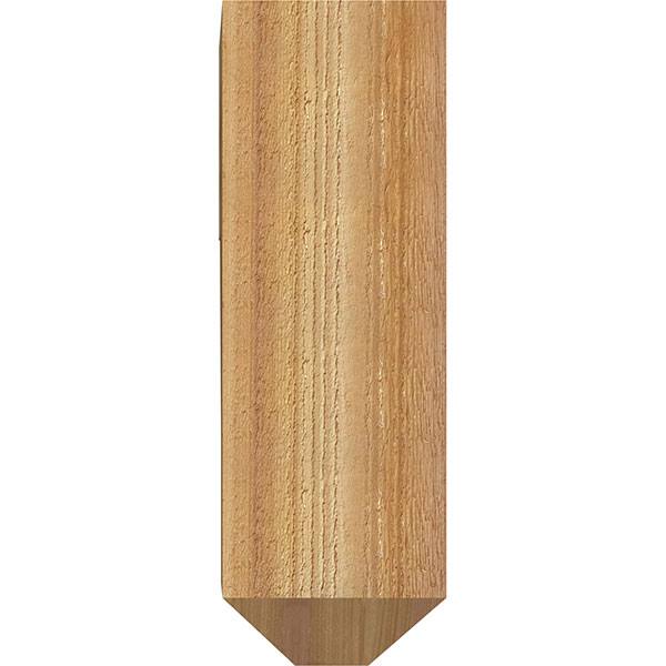 6x22W x 18x22D x 18x22H Rough Sawn Western Red Cedar Bracket X666766