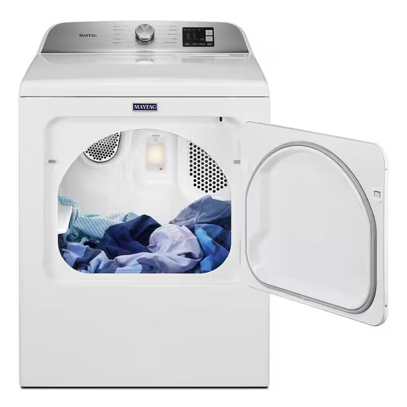 White Electric Vented Dryer with Moisture Sensing Z270606