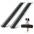 6FT Telescoping Aluminum Wheelchair Ramp with Storage Bag 600lbs Capacity (2 Pack) V14744