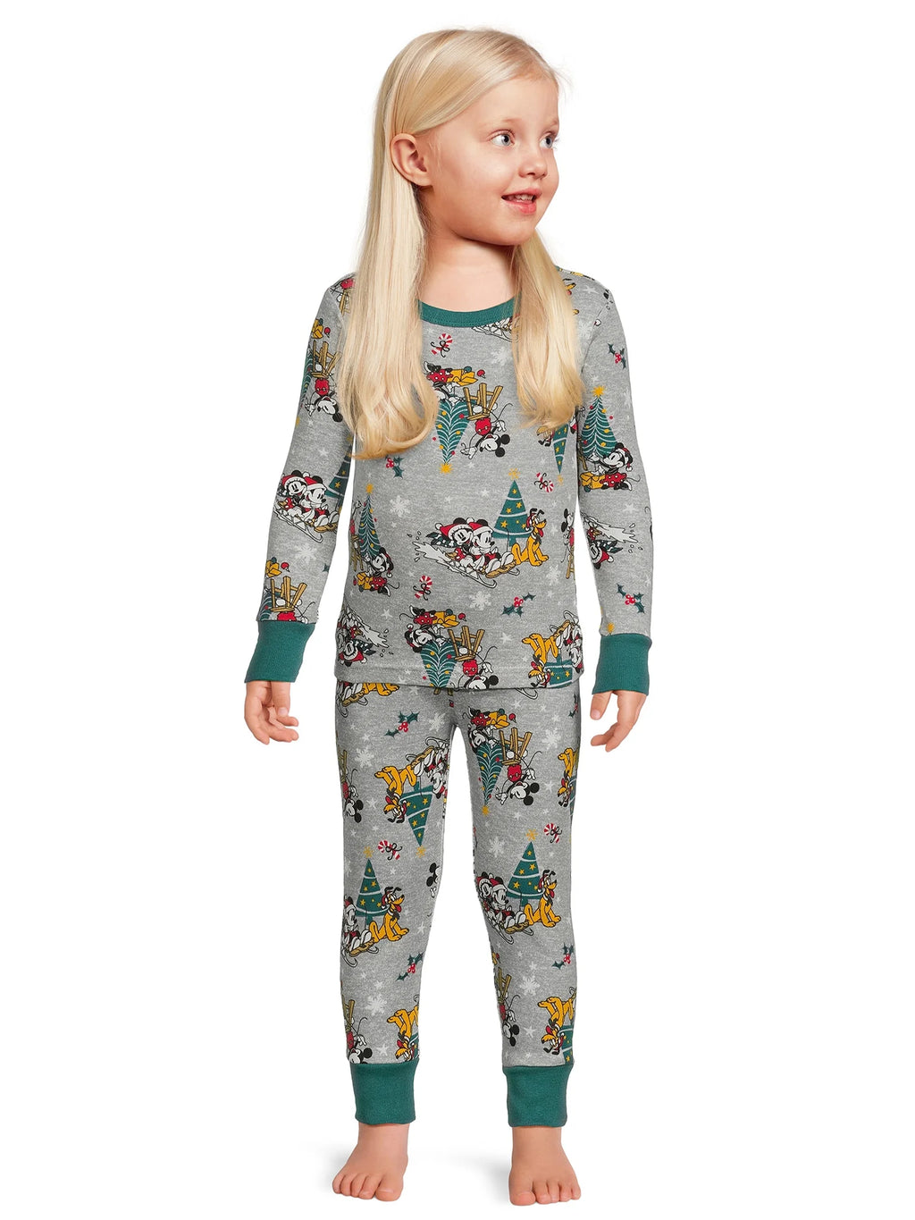 2-Piece Toddler Long Sleeve Pajama Set S855282