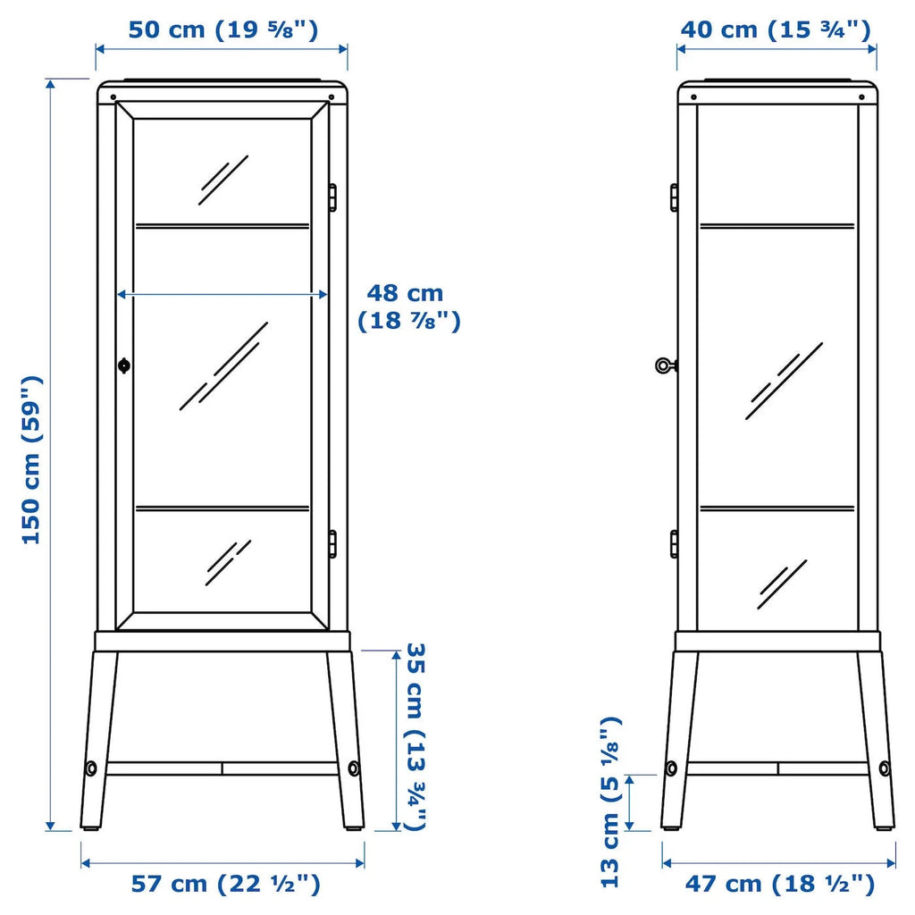 Glass-Door Cabinet Q30963