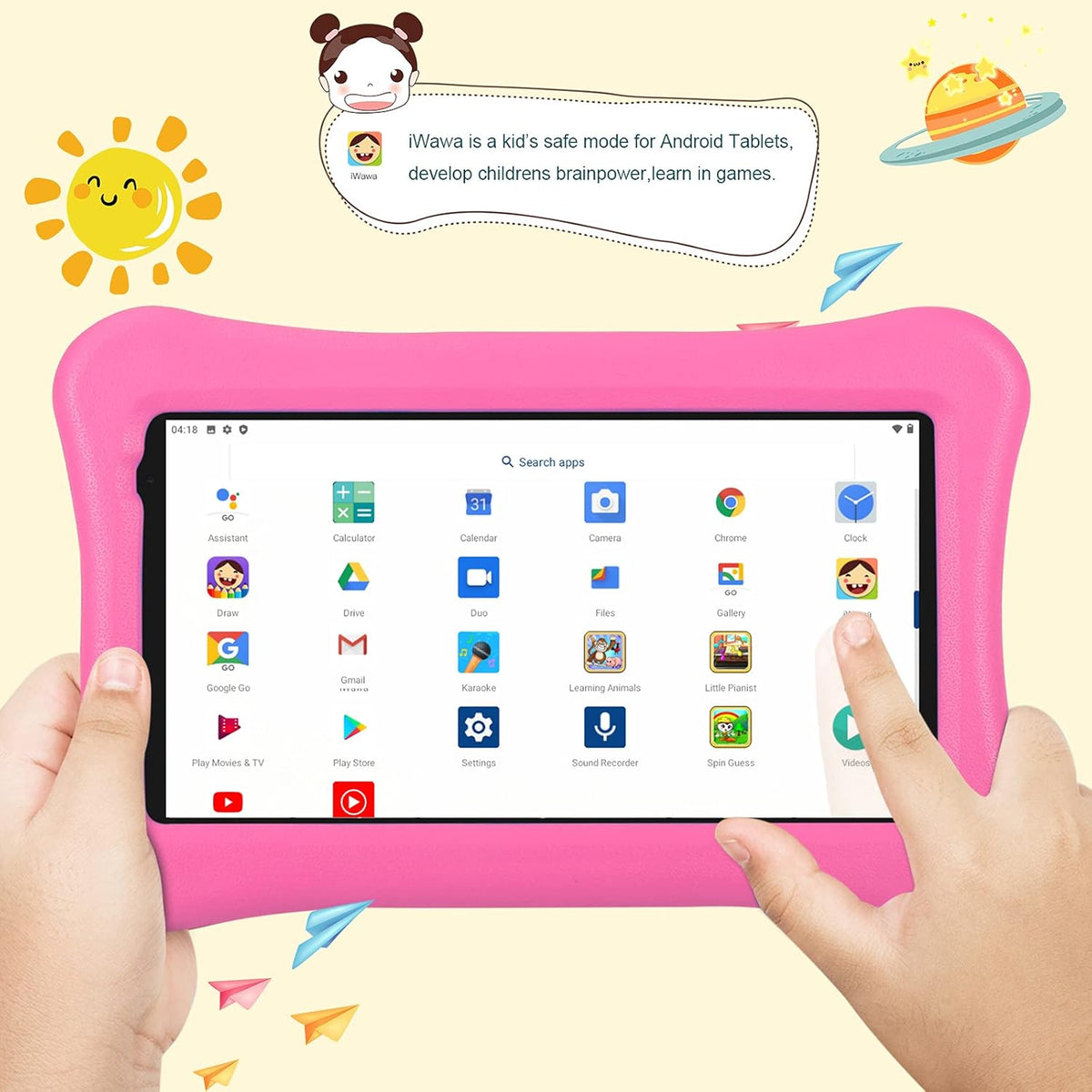 10.1 inch Kids Tablet Android 10.0 2GB RAM 32GB ROM N405994