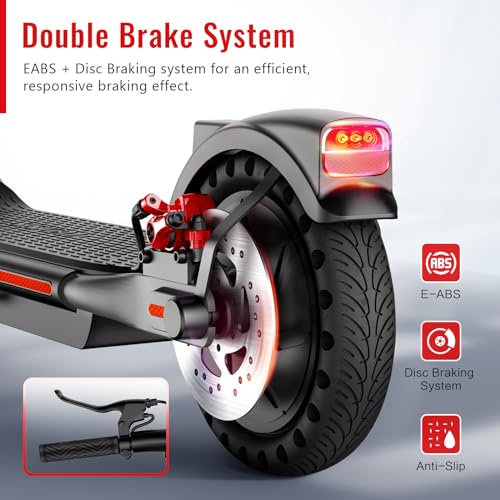 Electric Scooter with 8.5" Tires, Peak 500W Motor, Folding N495707