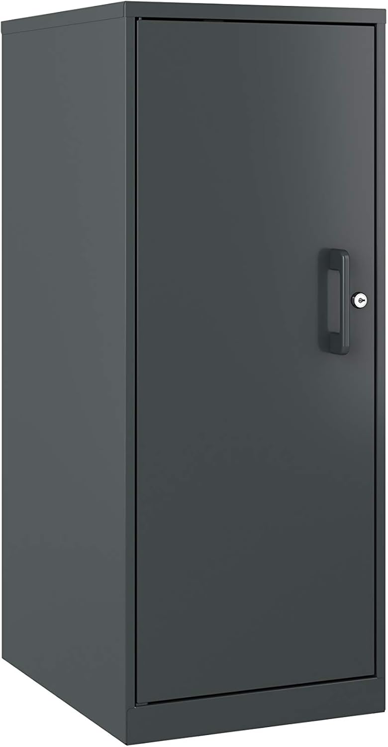 Charcoal 4 Shelf Personal Cabinet K7681