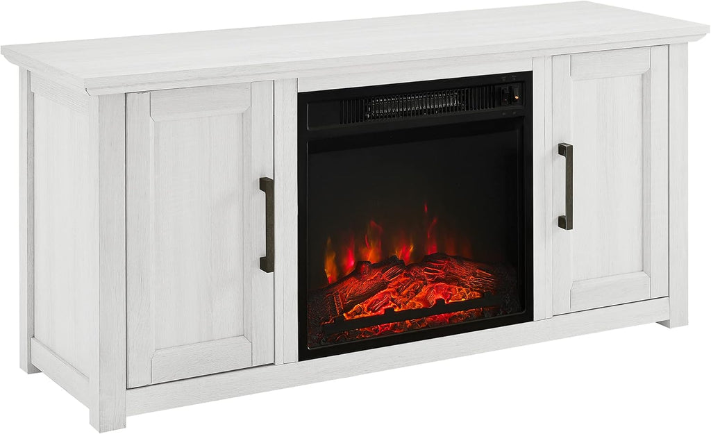 58-inch Low Profile TV Stand with Electric Fireplace L918